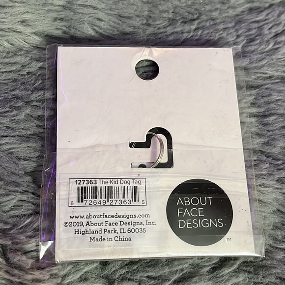 “The kid did it” dog tag - Picture 2 of 2